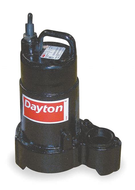 Dayton Bomba Para Sumidero Potencia De La Bomba 12 Interruptor De