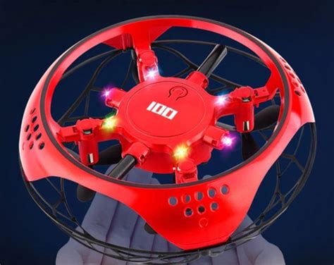 Mini Dron Ovni Ufo Volador Con Bater As Y Anticolisi N Cuotas Sin