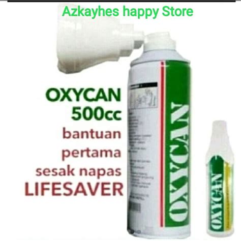 Jual Oxycan Oxican Oksigen Portable 500 Cc Oxycan 500ml Indonesia