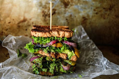 Ultimate Verde Veggie Sandwich! - Heather Christo