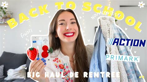 Big Haul De Rentree Action Primark Nouveaut S Youtube