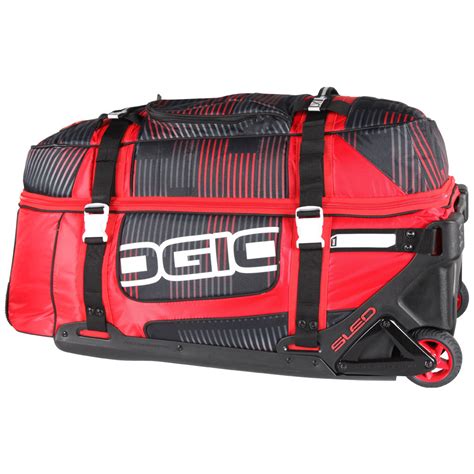 Ogio NEW RIG 9800 Stoke Gearbag Mx Red Black Luggage Travel Motocross