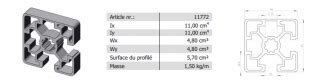 Profil D Assemblage Modulaire X L N Aluminium Aludis