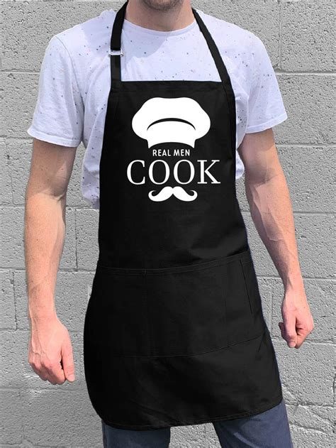 Real Men Cook Mens Apron 100 Cotton