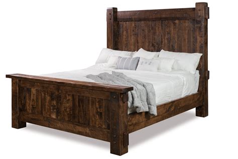 Grandon Bed Amish Solid Wood Beds Kvadro Furniture