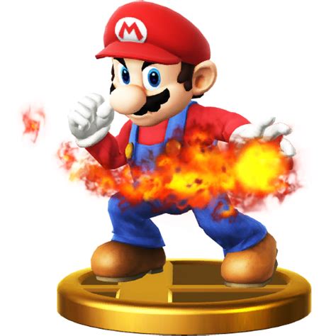 Imagen Trofeo De Mario Ssb4 Wii U Png Smashpedia Fandom Powered By Wikia