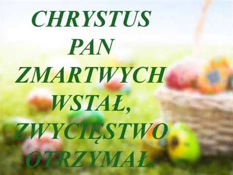 Chrystus Pan Zmartwychwsta Zwyci Stwo Otrzyma Pie Wielkanocna