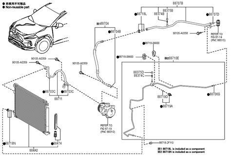 Air Conditioner Tube Accessory Assembly 88710 0R300 Autoparts