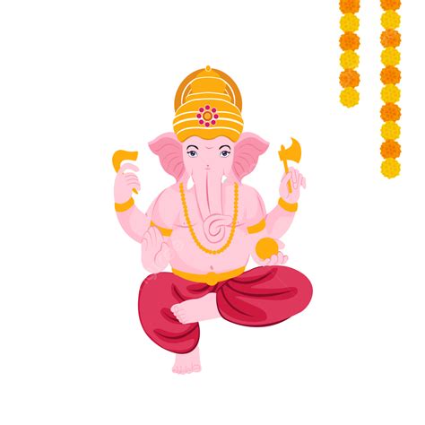 Ganesh Chaturthi Ganesha Vector Png Images Hindu God Lord Ganesha