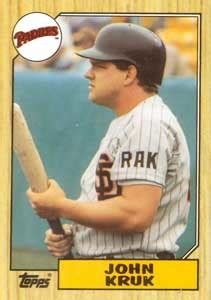 1987 Topps John Kruk Wax Pack Gods