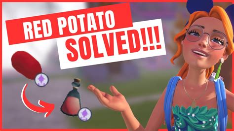 FINALLY Red Potato Mystery Is Solved Disney S Dreamlight Valley YouTube