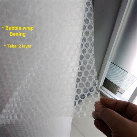 Jual Bubble Wrap Uk 30 CM X 50 Meter Hitam Bening MTAP Jamin