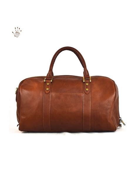 Leather Travel Bag Bacco