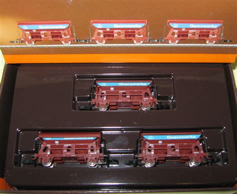 Märklin Z Miniclub 82374 DB Set Schwenkdachwagen Quarzwerke Ep 4 i OVP