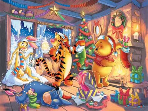 Discover More Than 71 Winnie The Pooh Christmas Wallpaper Latest In