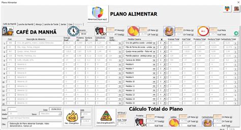 Como Criar Um Plano Alimentar Guia Do Excel