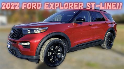 2022 Ford Explorer St Line Best Trim On The Explorer Youtube