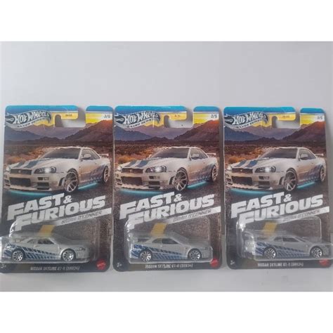 Jual Hot Wheels Fnf Brian O Conner Bundle Shopee Indonesia