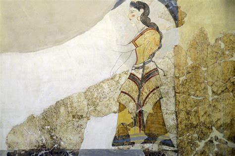 Akrotiri Fresco 1 Santorini Introduction Pictures Greece In