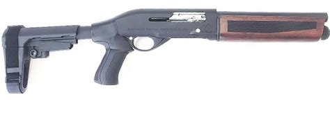 Black Aces Tactical Pro Series S Mini Semi Auto Shotgun Walnut 12ga