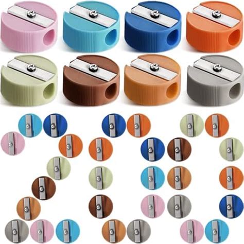 Amazon Resurhang Pcs Pencil Sharpeners In Bulk Pocket Sized