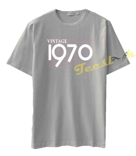 Vintage 1970 50th Birthday Tee Shirt