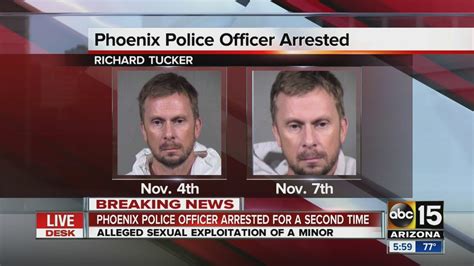 Phoenix Police Officer Arrested For Second Time YouTube