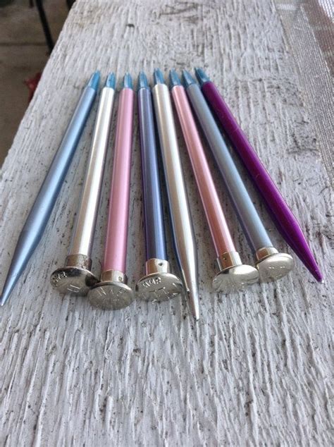 Knitting Needle Pens Etsy In Knitting Needles Upcycle Sewing