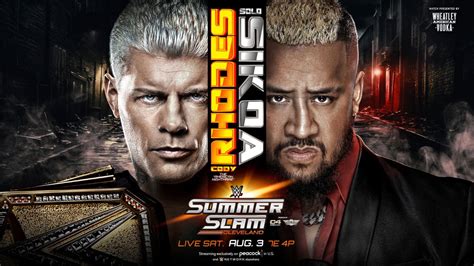 New Stipulation Added To Cody Rhodes Vs Solo Sikoa At WWE SummerSlam