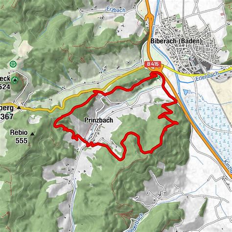 Ortenauer Sagen BERGFEX Themenweg Tour Baden Württemberg