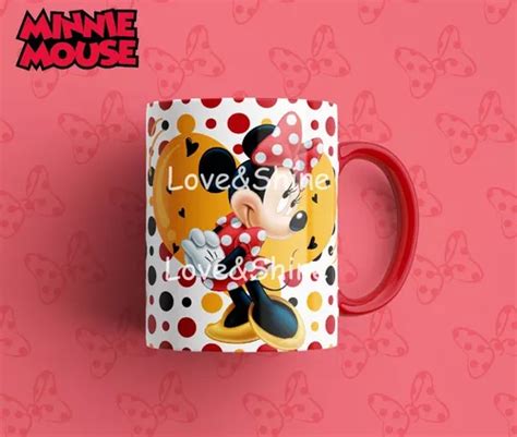 15 Plantillas Para Sublimar Tazas De Mickey Minnie Psd En Venta En