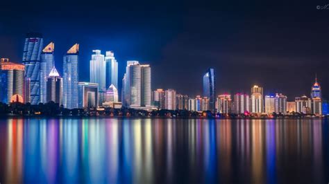 Chongqing Wallpaper 4K, China, City Skyline, Skyscrapers