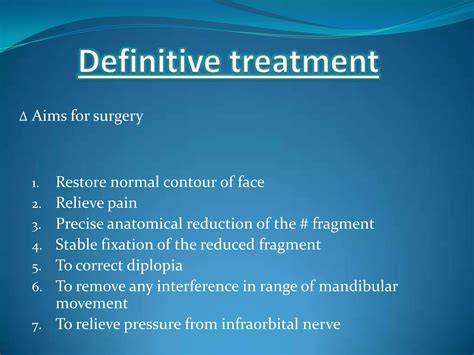 Zygomatic Fractures PPT