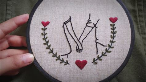 Embroidery Designs Couple Hand Embroidery