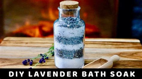 Diy Lavender Bath Soak Frey And Maria Youtube