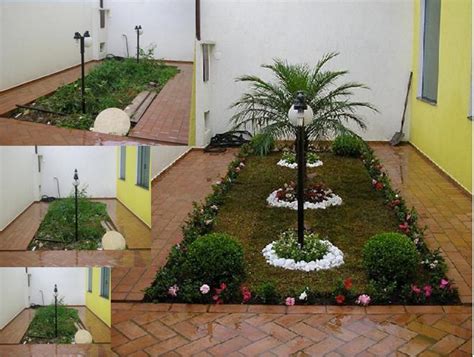 Como Fazer Um Jardim Simples E Barato No Quintal Decorando Casas