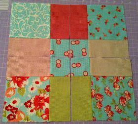 Easy Disappearing Patch Table Runner Tutorial