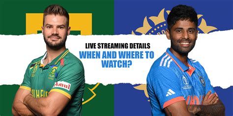 SA vs IND: Live streaming details, when and where to watch 2nd T20I of India’s tour of South ...