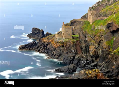 The Crowns Engine Houses Botallack Tin Mines Penwith Cornwall