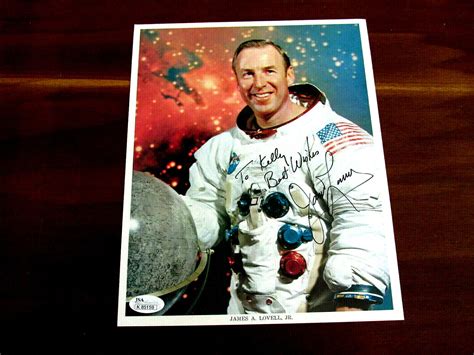 James Jim Lovell Apollo Nasa Astronaut Signed Auto X Litho