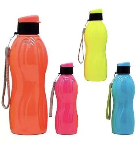 Squeeze Garrafinha De Agua Neon Homeflex 600 Ml R 20 em São Paulo