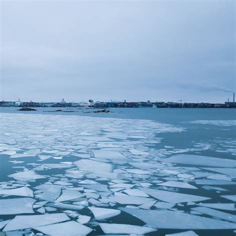 Icy Waters of Helsinki, Finland : r/dji