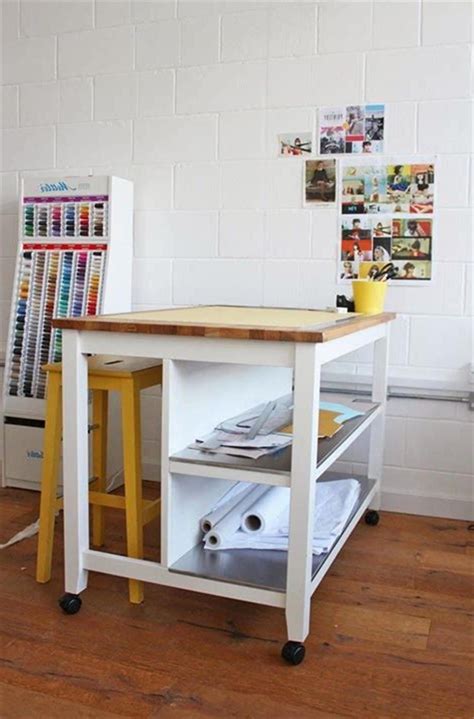 Best Ikea Craft Room Table With Storage Ideas For Ikea