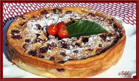 Clafoutis Aux Cerises De Christophe Felder Oh La Gourmande