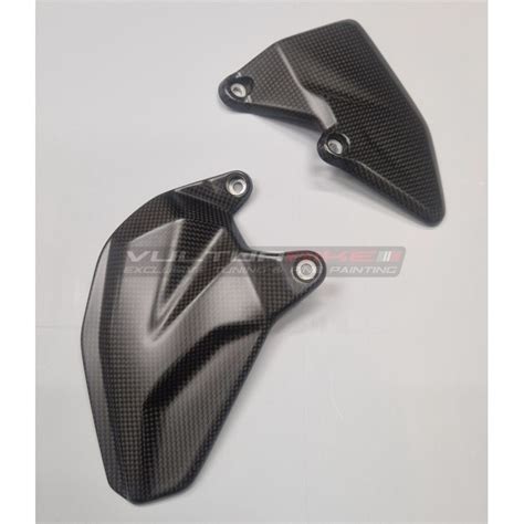 Pair Of Carbon Heel Guards Ducati Multistrada V Rs