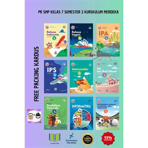 Jual Buku Pr Lks Interaktif Smp Kelas 7 Semester 2 Kurikulum Merdeka Tahun 2024 Penerbit Intan