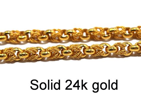 Thai Baht Gold K Handmade Gold Chains Direct From Thailand The