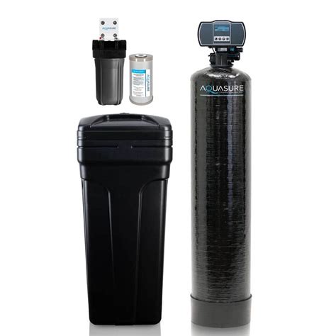 Aquasure Harmony Series 64 000 Grain Electronic Metered Water Softener With Sediment And Carbon