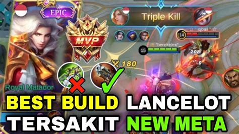 Best Build Lancelot Tersakit Item Lancelot Tersakit Top Global