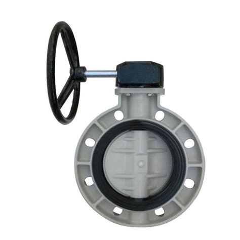 High Quality Din Astm Jis Standard Plastic Butterfly Valve Pvc Wafer